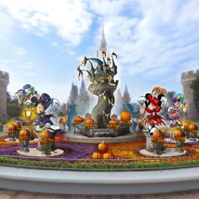 シンデレラ城前のフォトスポット