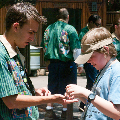 ピントレーディングはWDWで大流行