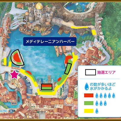 パイレーツ・サマーバトル“ゲット・ウェット！”観賞場所