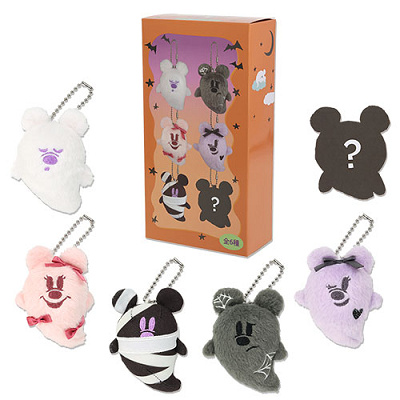 ぬいぐるみバッジセット(ディズニーハロウィングッズ2025