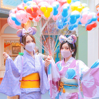 浴衣ディズニーを可愛くするポイント
