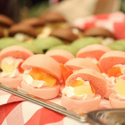 人気のプチサンドイッチ