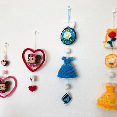 プリンセスつるし飾り