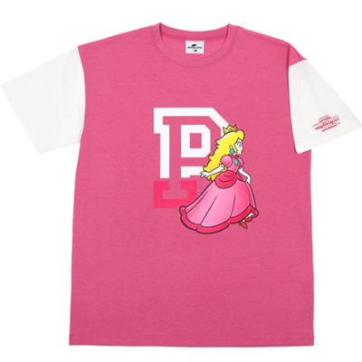 ピーチ姫のTシャツ
