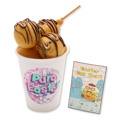 プリンのチーズドッグカップ～チョコ＆ピーナッツ～