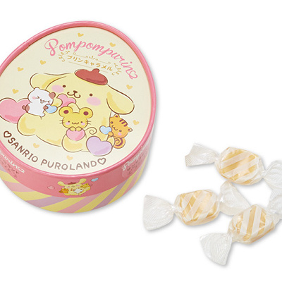 ポムポムプリンにちなんだプリン味のキャラメル