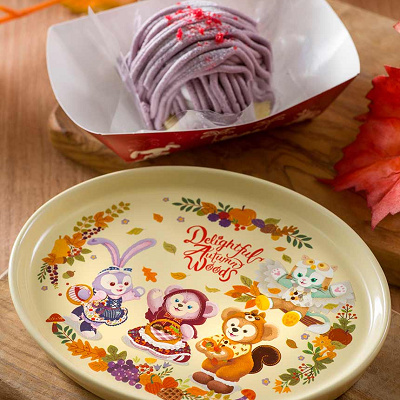 紫イモのモンブラン（スーベニアプレート付き）