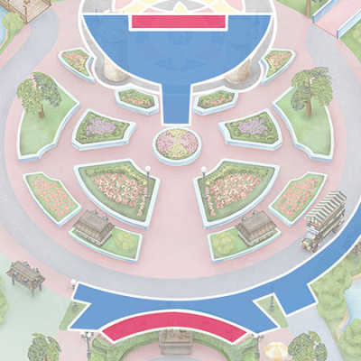 クワッキーセレブレーション★ドナルド・ザ・レジェンド：プレミアアクセスとバケーションパッケージの鑑賞エリア