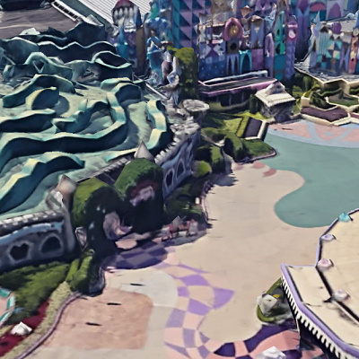 クイーン・オブ・ハートのバンケットホール：上から見ると…？