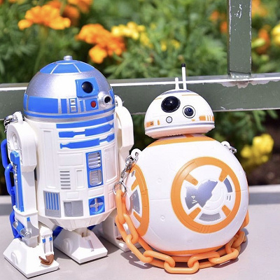 スターウォーズにでてくるR2-D2とBB-8！