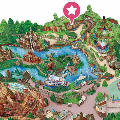 ラケッティのラクーンサルーンの場所