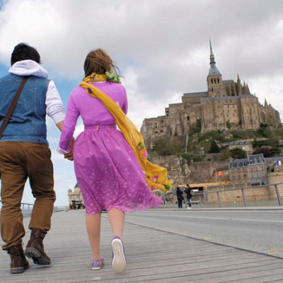 ラプンツェル＆フリン・ライダーコーデ