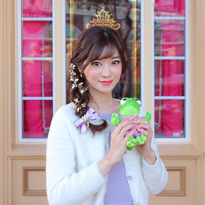 ラプンツェルヘア×バウンドコーデ