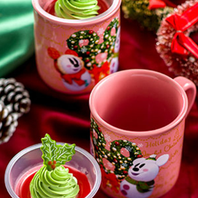 ラズベリー＆チョコレートムース