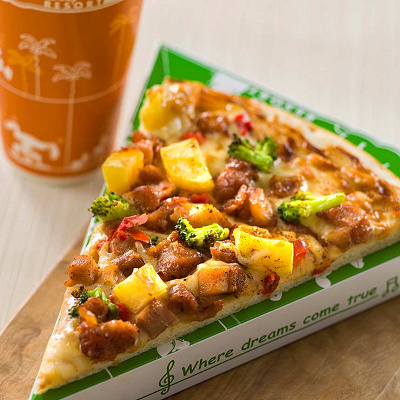 おすすめピザセット（テリヤキチキンピザ）