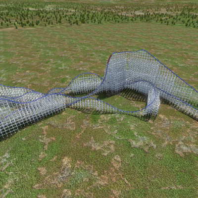 ナガシマスパーランド・白鯨の完成予想図