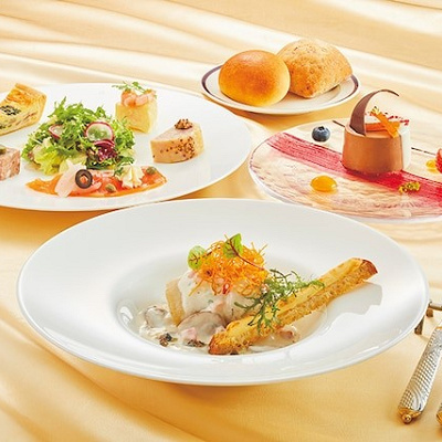 レストラン・アクアオーラ・オープニングレセプション・コース（魚）