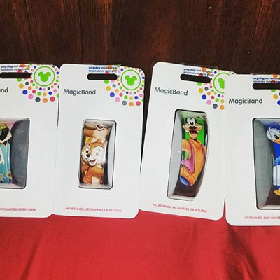 豊富なデザインのマジックバンド（アナ・チップデール・グーフィー・ドナルド）