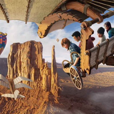 ドリーム・フライヤーに乗車