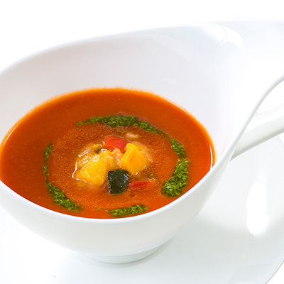 リストランテ・ディ・カナレット：シェフおすすめのスープ