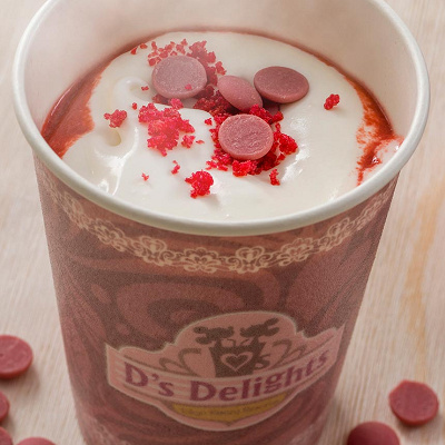 ルビーチョコレート＆ラズベリーミルク