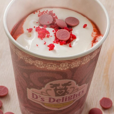 ルビーチョコレート&ラズベリーミルク