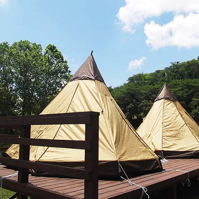 相模湖プレジャーフォレスト：④宿泊施設・キャンプ（PICAさがみ湖）