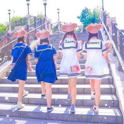 セーラーワンピコーデ