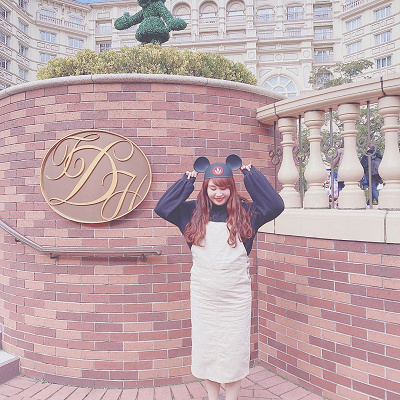 サロペットコーデ