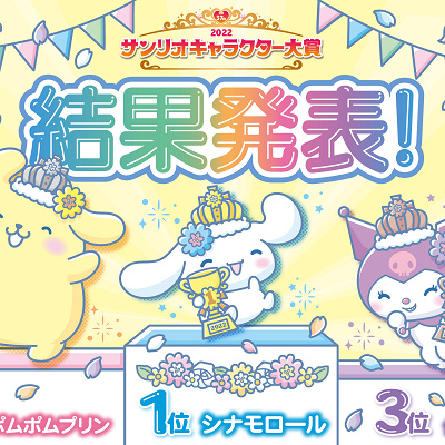 サンリオキャラクター大賞2022年の結果