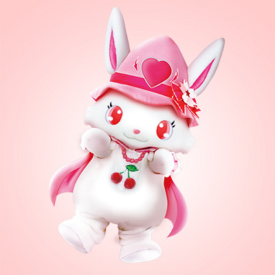 ピューロランド　ジュエルペット　ルビー　サイン色紙 サンリオピューロランドでルビーちゃんの絵が描かれた色紙を本人