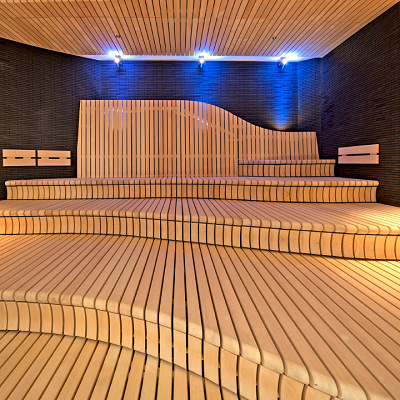 スパ ラクーアのサウナ