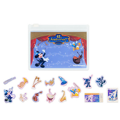 ディズニーグッズ　42 ポストカードセット(ディズニーランド42周年グッズ)| キャステル