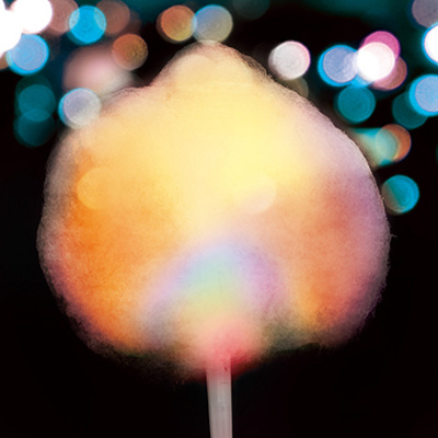 ひらかたパークの光るわたがし