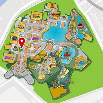 シュレック 4Dアドベンチャーの場所