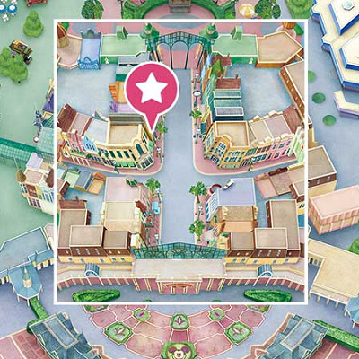 シルエットスタジオの地図