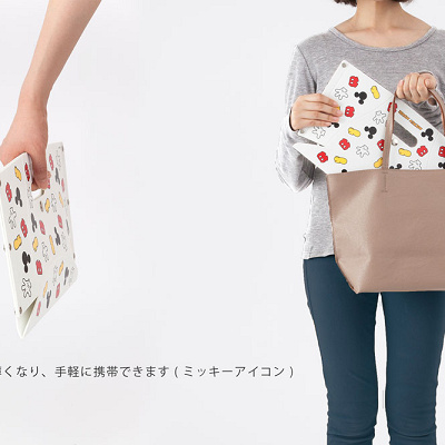 小さめ鞄OK！持ち運び楽々なサイズ感