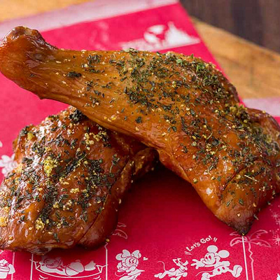 スモークチキンレッグ(ハーブ＆レモン)