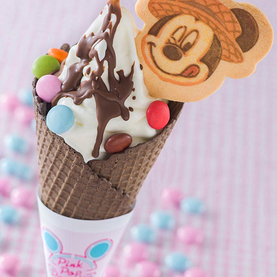 ソフトクリーム＆チョコレート