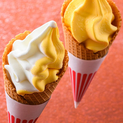 ソフトクリーム（パンプキン・ミルク・ミックス）