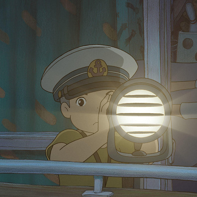 耕一とモールス信号で連絡を取り合う宗介