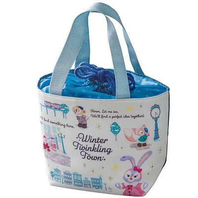 スーベニアランチケース（ダッフィー＆フレンズのウィンター・トゥインクリング・タウン）