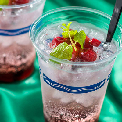 スパークリングカクテル(テキーラ&ミックスベリー)