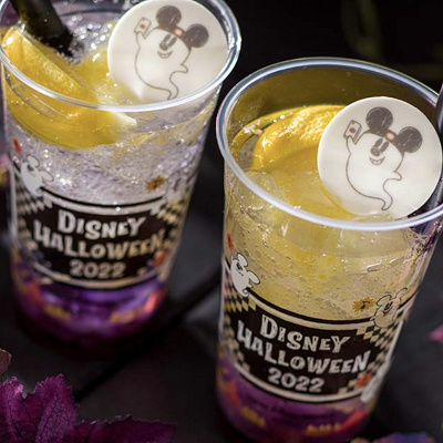 スパークリングドリンク（レモン＆バタフライピーシロップ）