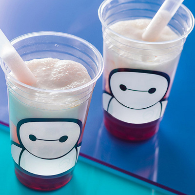 スパークリングタピオカティー（チーズクリーム＆ベリー）