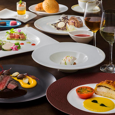 スペシャルコース、ペアリングワイン付き