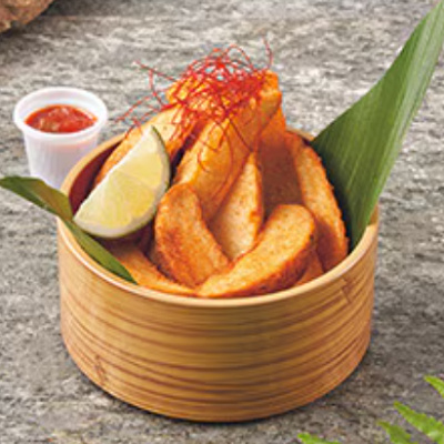 スパイシーチリポテト