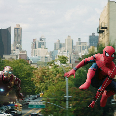 スパイダーマンとアイアンマン