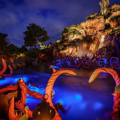 穴場的スポットのスプラッシュ・マウンテン