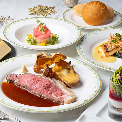 S.S.コロンビア・ダイニングルーム：クリスマススペシャルコース